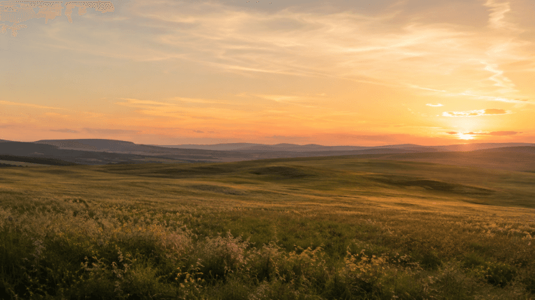 Atardecer en las Tierras Altas de Soria